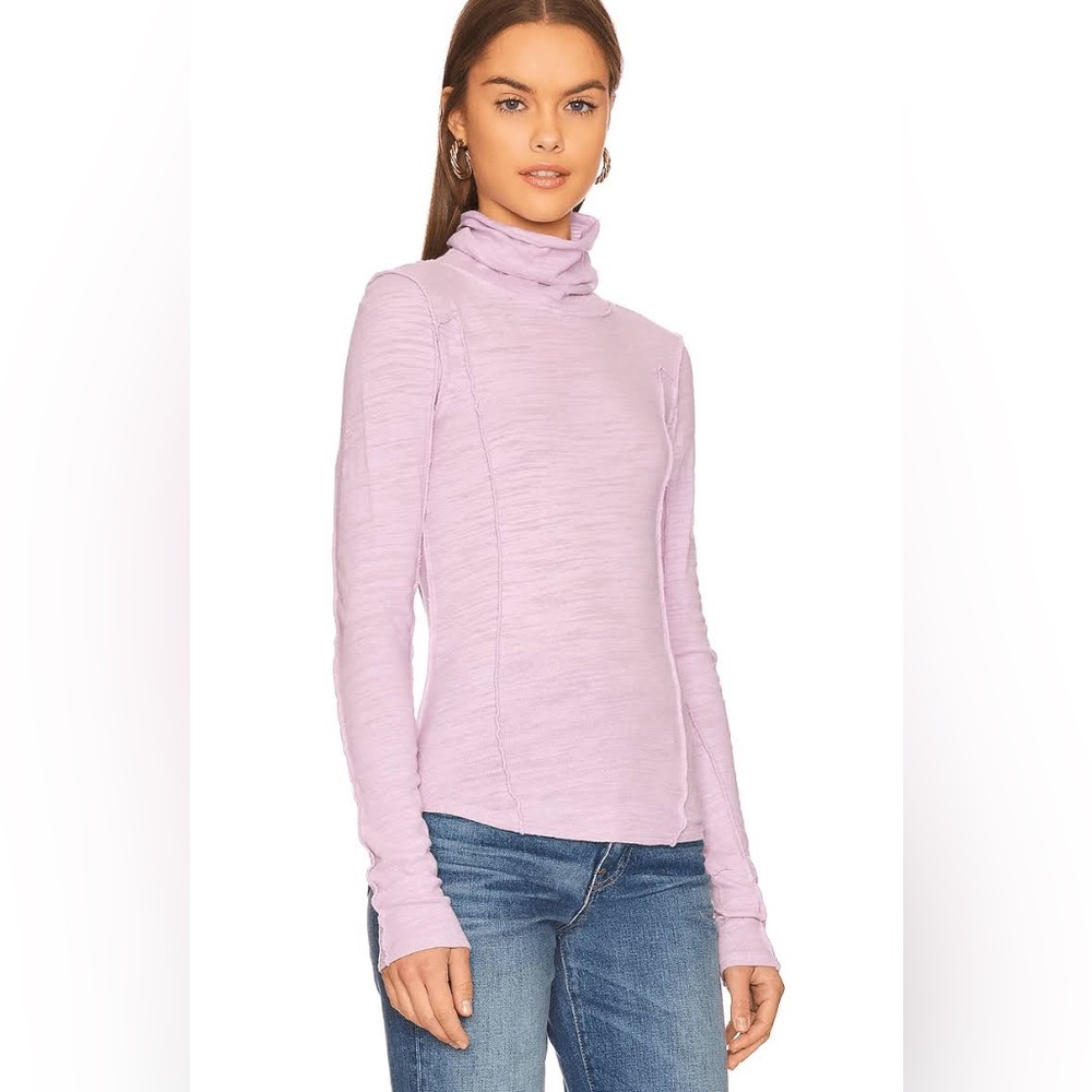 NWOT Free People Layering top light pink Size XS
